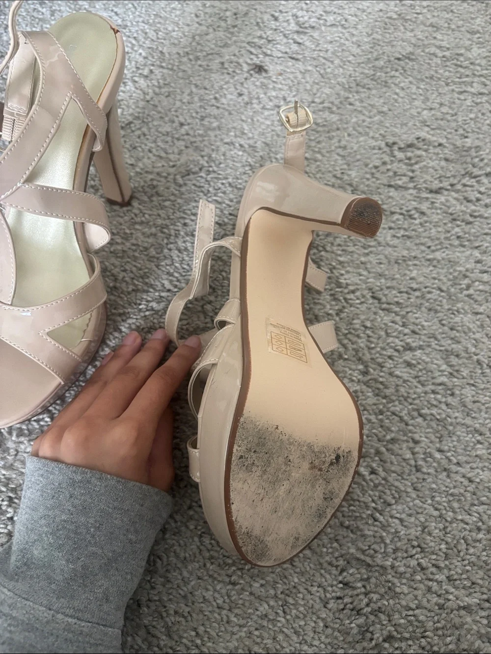 Benjamin walk nude pageant heels